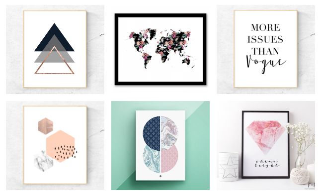 12 Creative Prints To Decorate Your Walls For Free graphic
